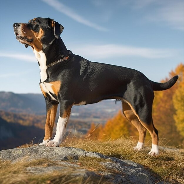 ritratto epico di un cane