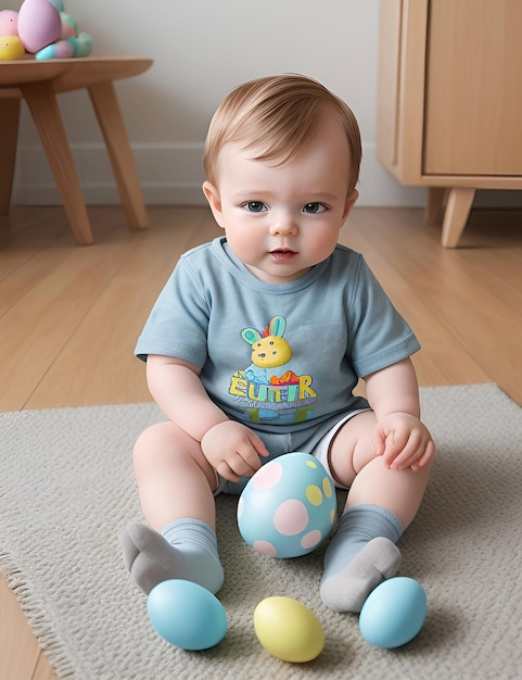 Ritratto fotografico di un bambino carino