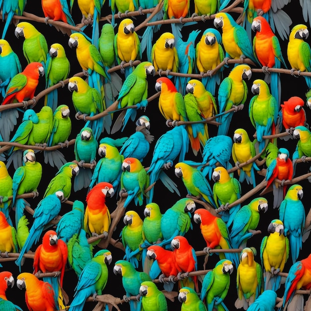 ritratto ravvicinato di pappagallo colorato ritratto di pappagallo carta da parati immagine dimensione 1920x1080