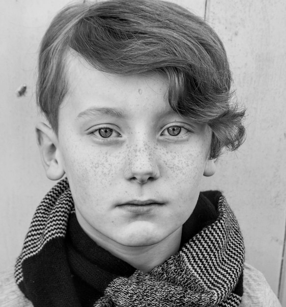 Ritratto ravvicinato di un ragazzo