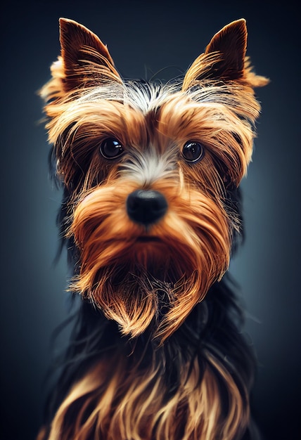 Ritratto se Yorkshire terrier