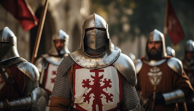 Riunione dei Cavalieri Templari fotografia