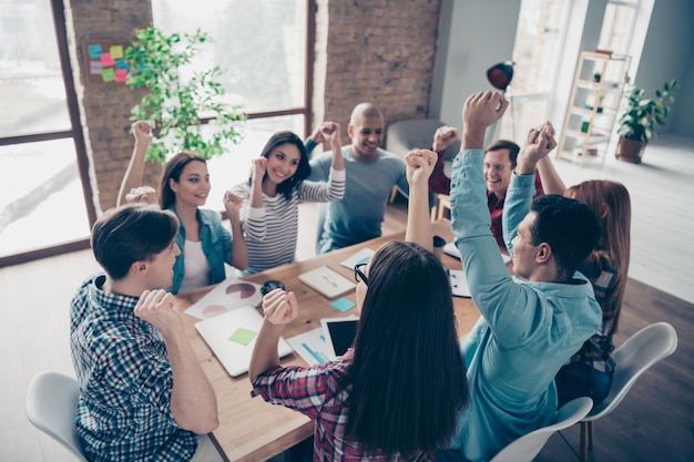 Riunione del team in ufficio