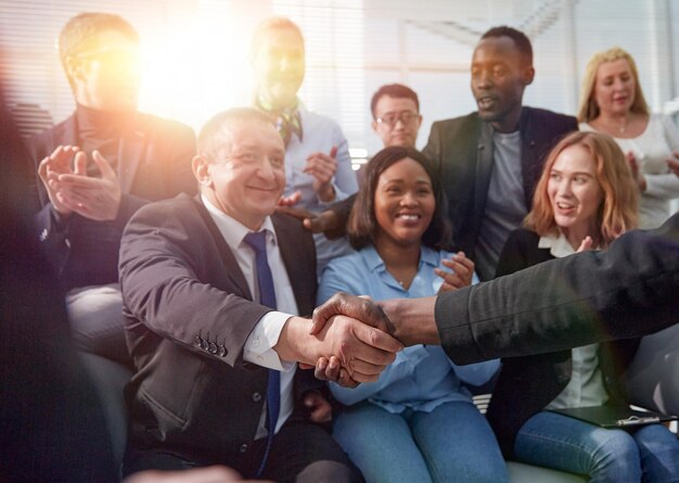 Riunione di successo aziendale Brainstorming concetto di lavoro di squadra