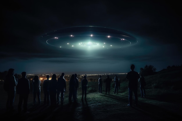 Rivelazione notturna UFO e Testimoni