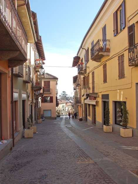 Rivoli centro storico, Italia