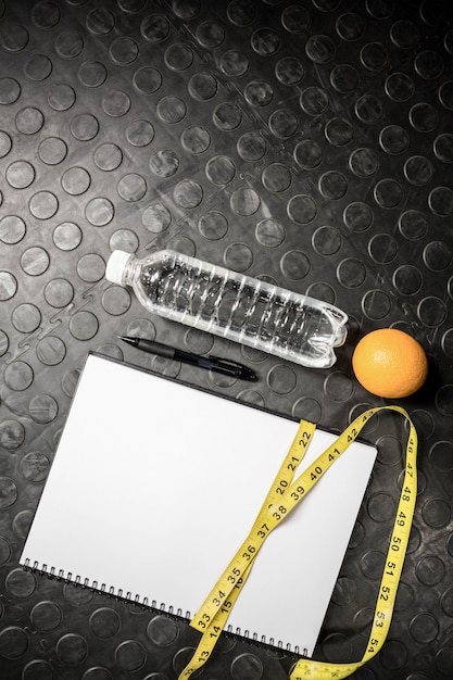 Roba di allenamento presso la palestra di crossfit