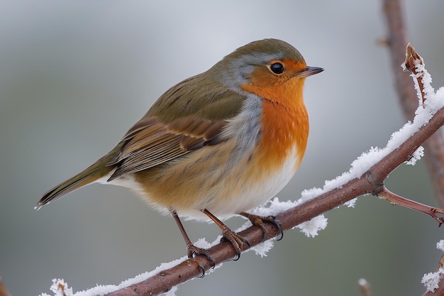 Robin Redbreast in inverno