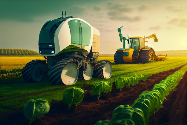Robot agricolo e auto autonoma