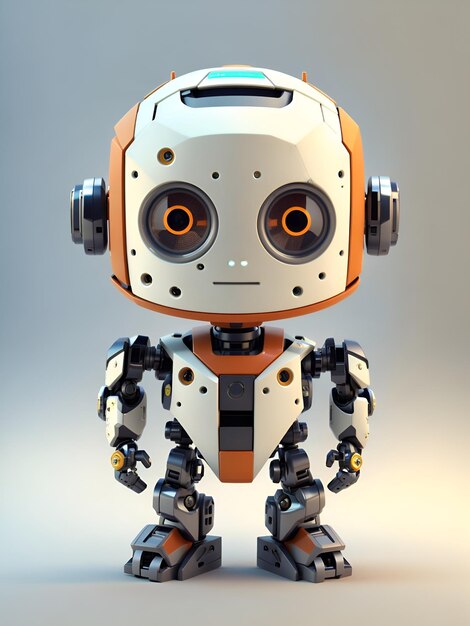 robot carino generato dall'AI