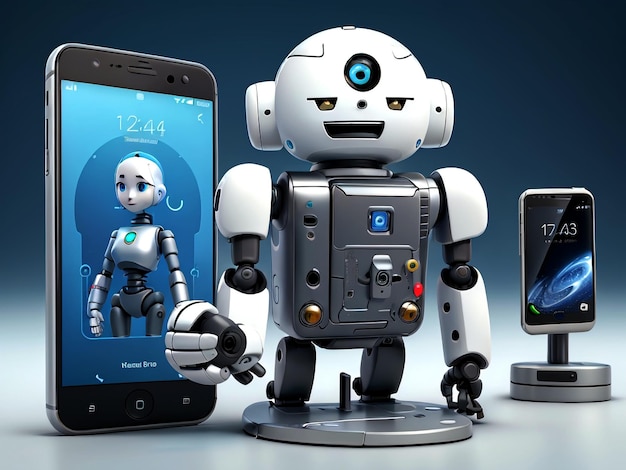 robot e tecnologia per smartphone