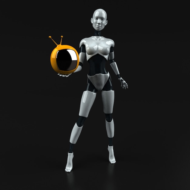 Robot - Illustrazione 3D