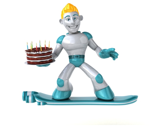 Robot - Illustrazione 3D