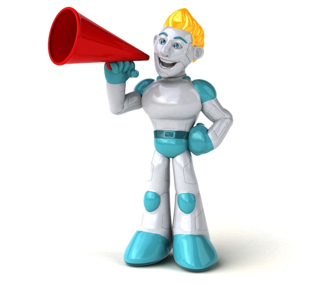 Robot - Illustrazione 3D