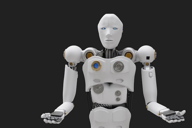 Robot metaverse VR avatar reality game virtual reality of people blockchain technology