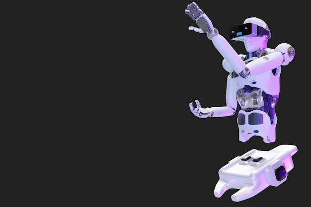 Robot metaverse VR avatar realtà gioco realtà virtuale