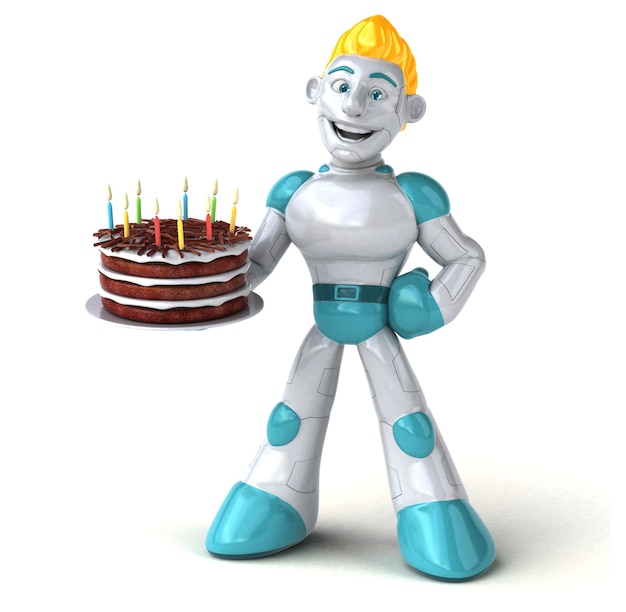 Robot - personaggio 3DD