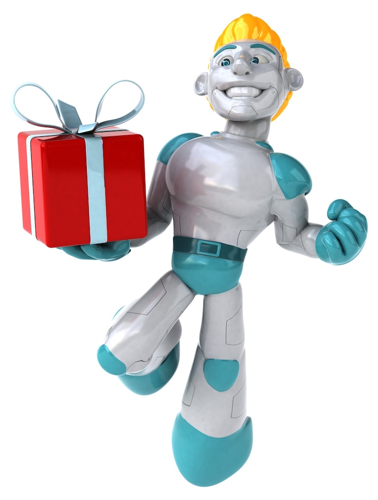 Foto robot - personaggio 3dd