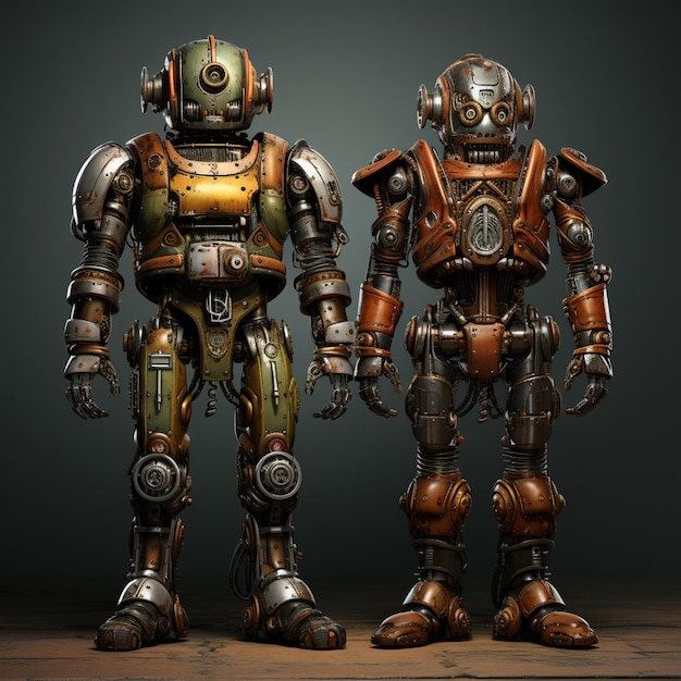 Robot Steampunk