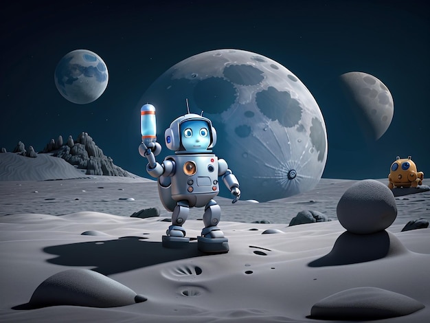 Robot sulla luna