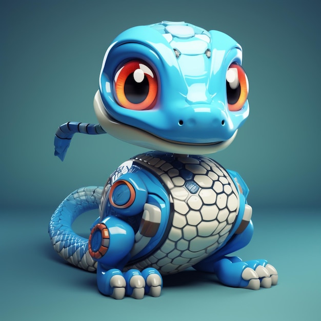 robot tecnologico bambino serpente