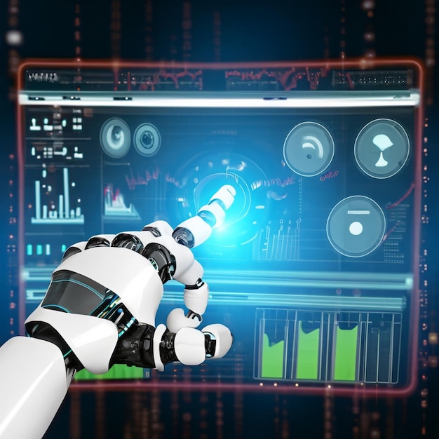 Robotic RPA analisi dei big data automazione trading tecnologia dei robot