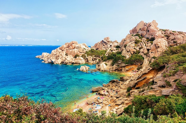 Rocce di Capo Testa, Santa Teresa Gallura sul Mar Mediterraneo, Sardegna, Italia