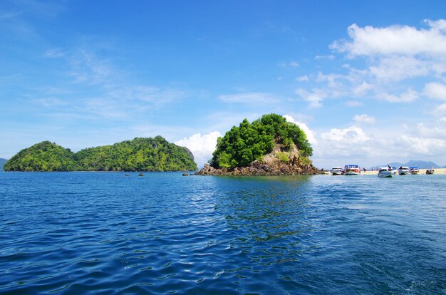 Rocce e mare a Krabi Thsiland