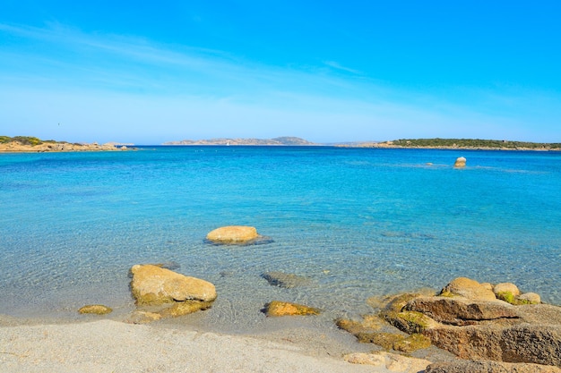 Rocce gialle a Conca Verde Sardegna