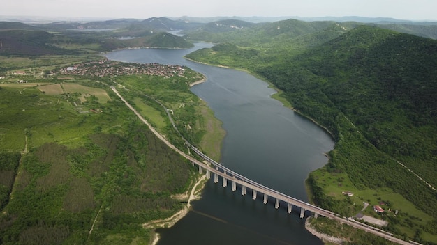 Rocce meravigliose o vista aerea di Chudnite Skali