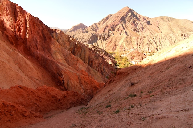 Rocce Purmamarca nella provincia di Jujuy in Argentina