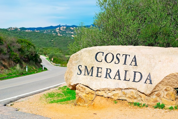 Roccia della Costa Smeralda famosa in tutto il mondo