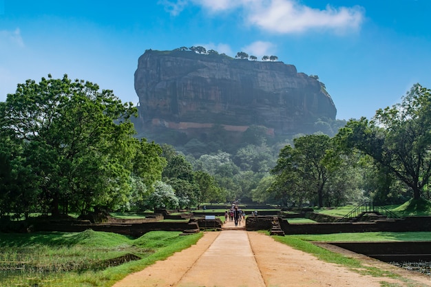 Roccia di Sigiriya o roccia del leone, Sri Lanka