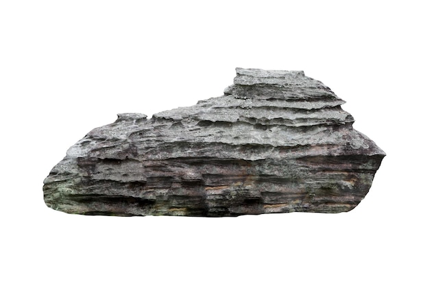 Roccia isolata su backgroundx9 bianco