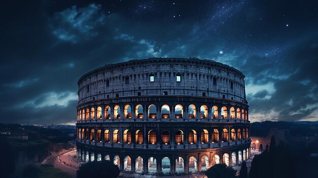 Roma e il Colosseo