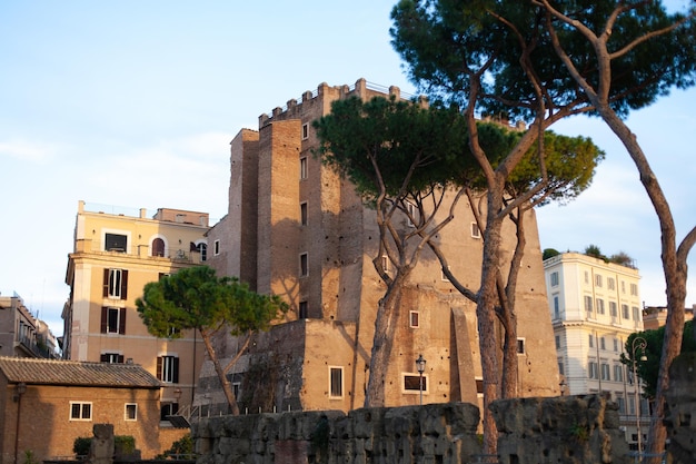 Roma Italia architettura centro città strada edifici storici