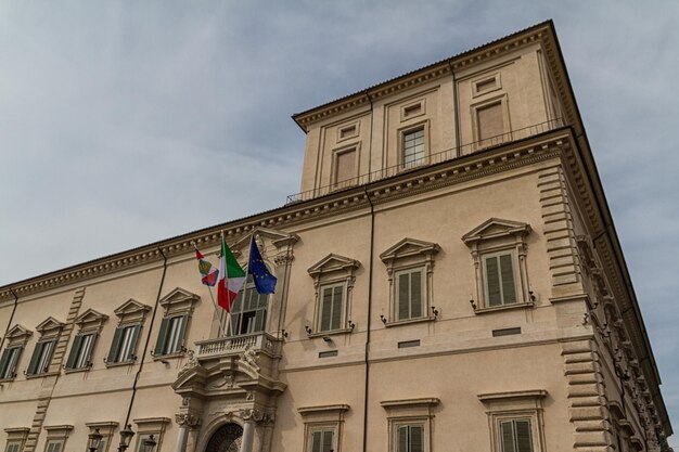 Roma Palazzo della Consulta in piazza del Quirinale