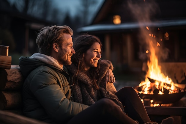 Romantic_Retreat_Campfire_Cabin