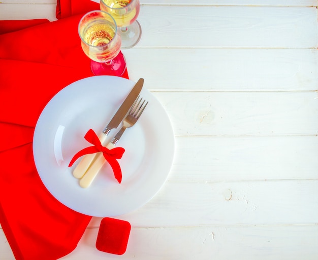 Romantica cena di San Valentino