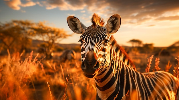 Romanticismo di un animale da safari safari keniota