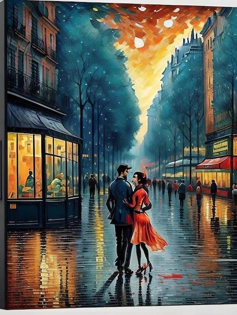 romanticismo per le strade di Parigi