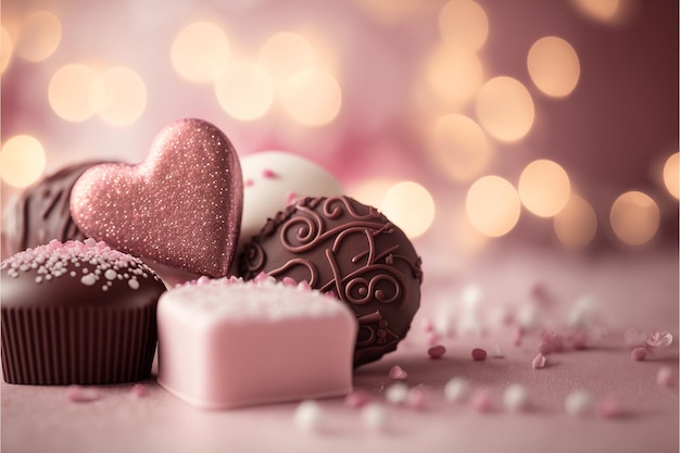 Romantico San Valentino al cioccolato