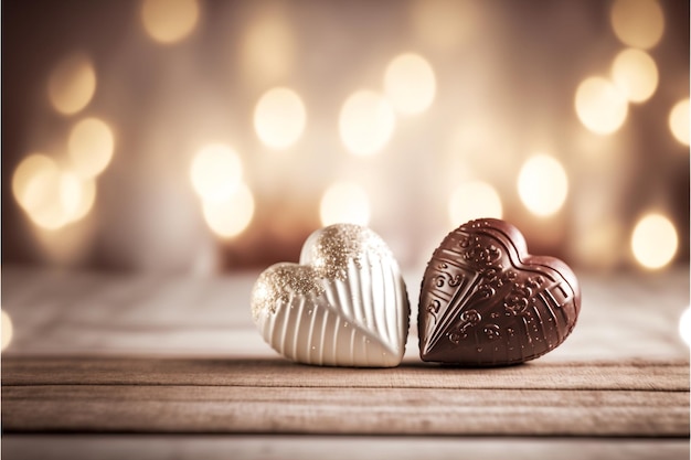 Romantico San Valentino al cioccolato