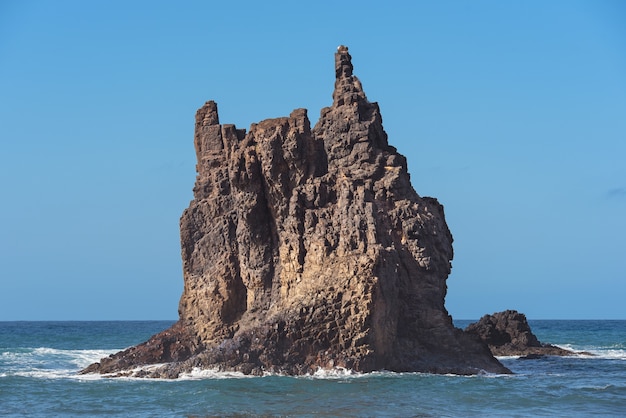 Roques de Benijo, a Tenerife, Isole Canarie, Spagna.