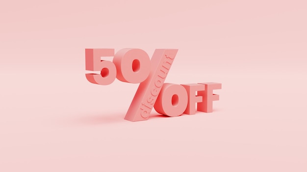 Rosa 50% di sconto