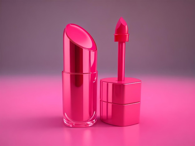 Rossetto rosa 3D