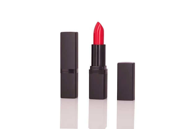 Rossetto rosso isolato