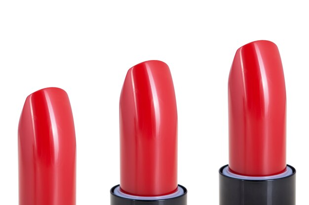 Rossetto rosso isolato