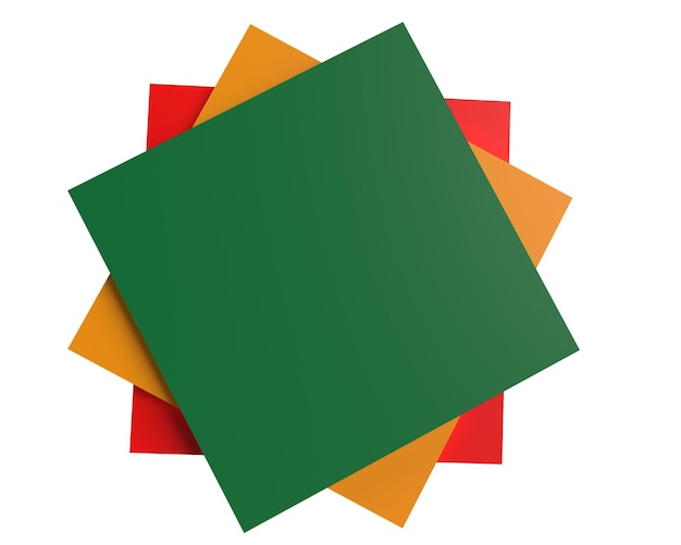 Rosso arancione rosa giallo verde colore quadrato modello astratto sfondo carta da parati vuoto modello simbolo decorazione ornamento nero storia mese febbraio libertà diritto umano banner african3d rendering