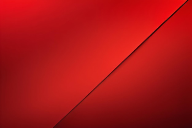 Rosso astratto pulito e morbido sfondo dinamico per desktop con ai generativa